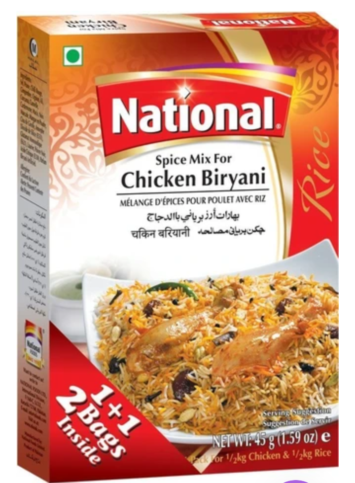 National Chicken Biryani Spice Mix