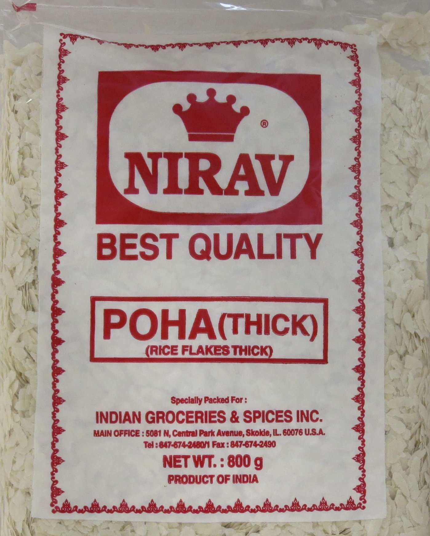 Nirav Poha Thick